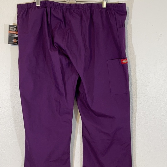 Dickies Every Day Scrubs Missy Fit Petite Drawstring Scrub Pant 3 Pocket NWT - Picture 5 of 11